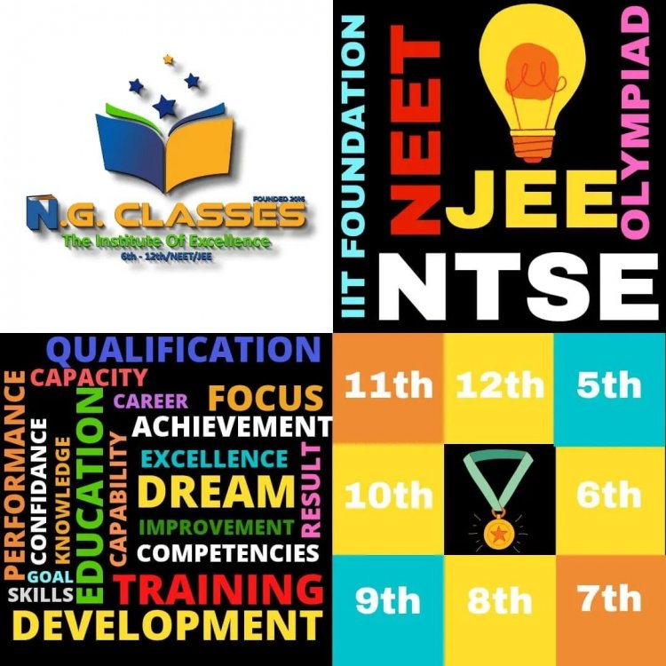 N.G. CLASSES (INDORE) – The Institute of Excellence with modern teaching methods for top Rankers